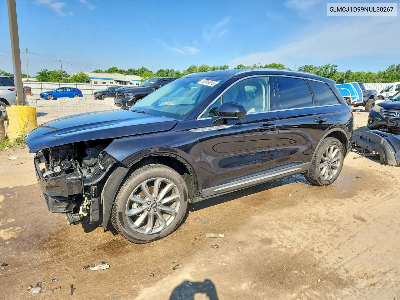 2022 Lincoln Corsair VIN: 5LMCJ1D99NUL30267 Lot: 56969616