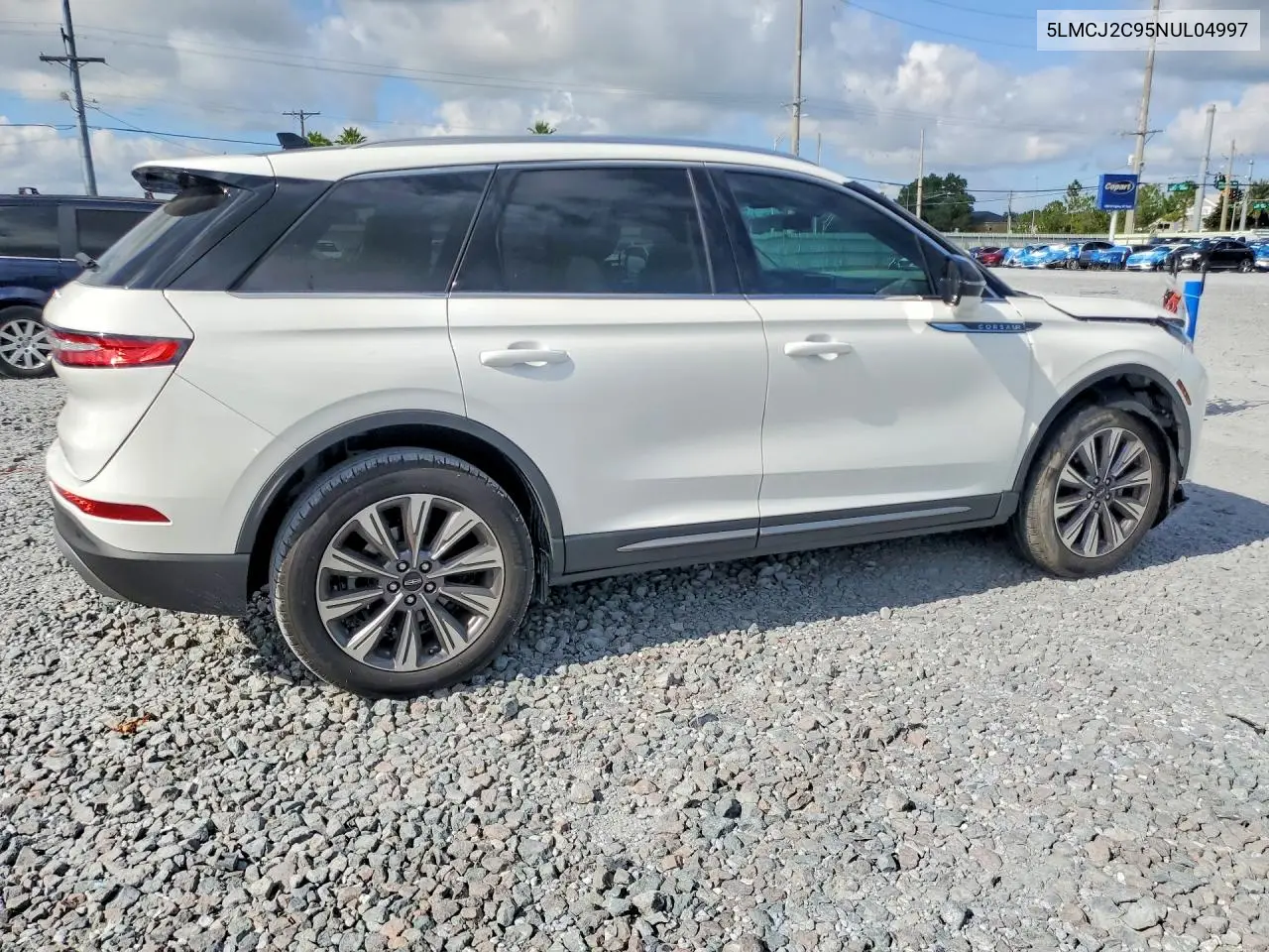 2022 Lincoln Corsair Reserve VIN: 5LMCJ2C95NUL04997 Lot: 57060656