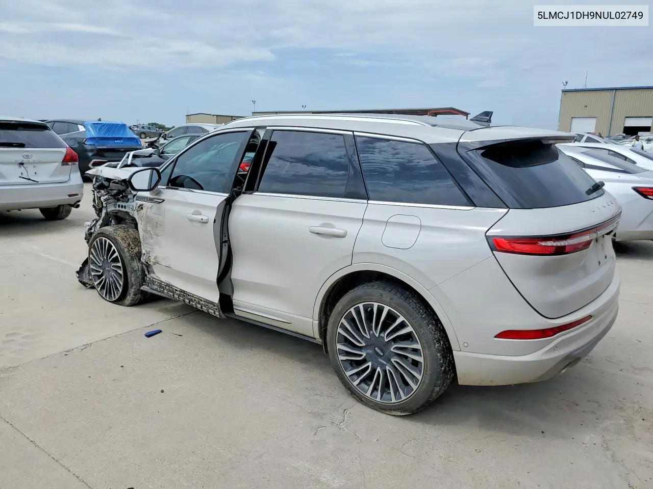 2022 Lincoln Corsair VIN: 5LMCJ1DH9NUL02749 Lot: 58516536