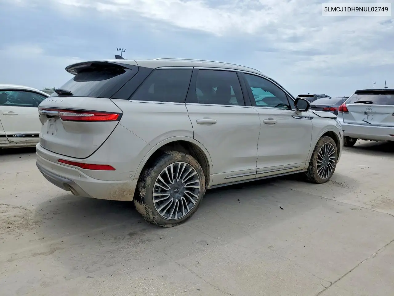 2022 Lincoln Corsair VIN: 5LMCJ1DH9NUL02749 Lot: 58516536