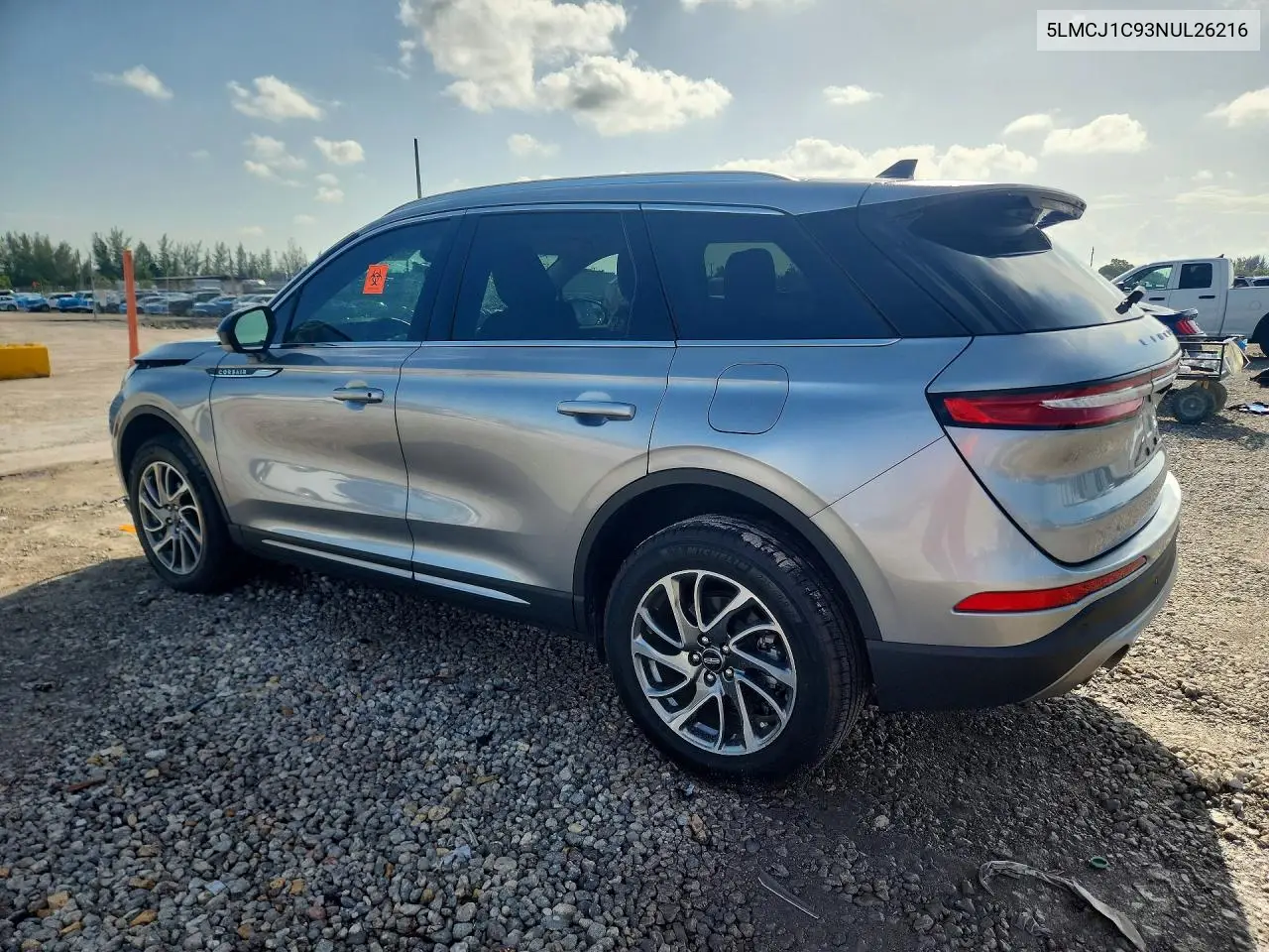 2022 Lincoln Corsair VIN: 5LMCJ1C93NUL26216 Lot: 58921016