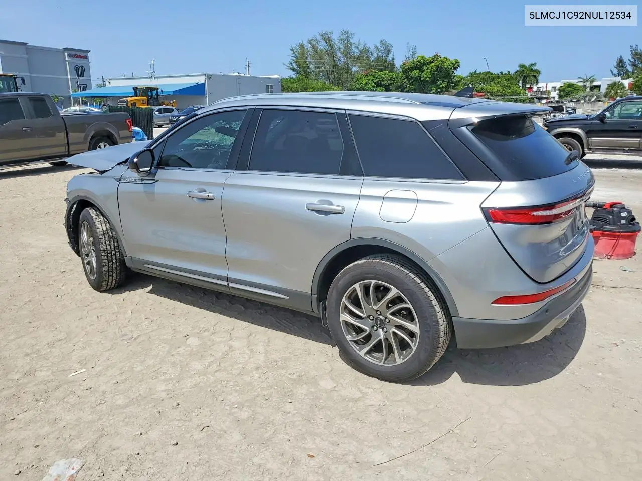 2022 Lincoln Corsair VIN: 5LMCJ1C92NUL12534 Lot: 60175086