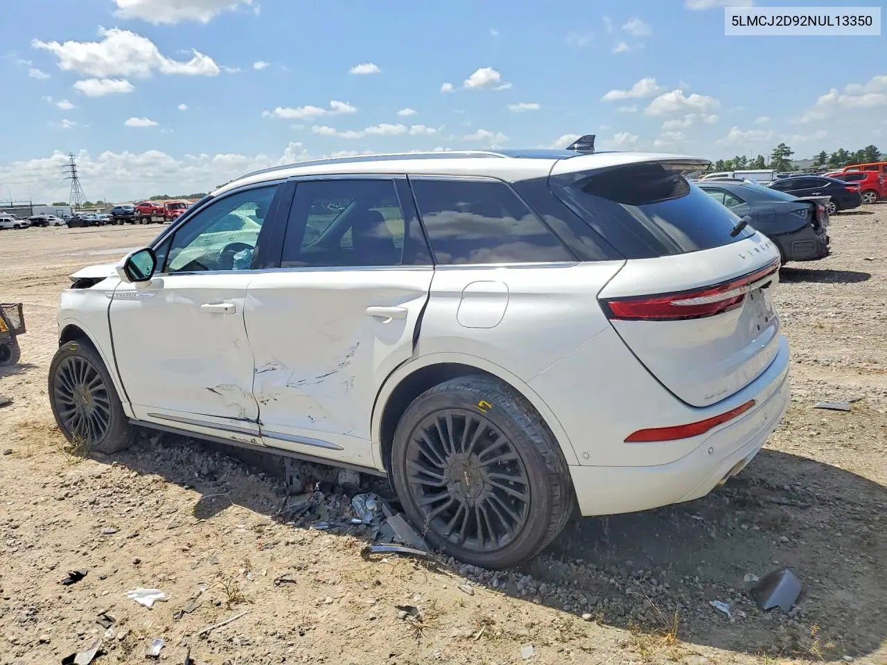 2022 Lincoln Corsair Reserve VIN: 5LMCJ2D92NUL13350 Lot: 60234966