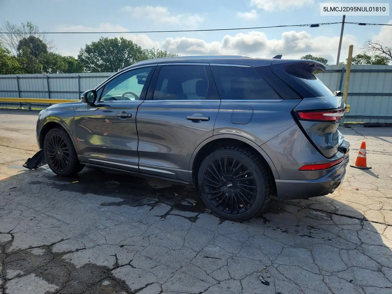 2022 Lincoln Corsair Reserve VIN: 5LMCJ2D95NUL01810 Lot: 60387366