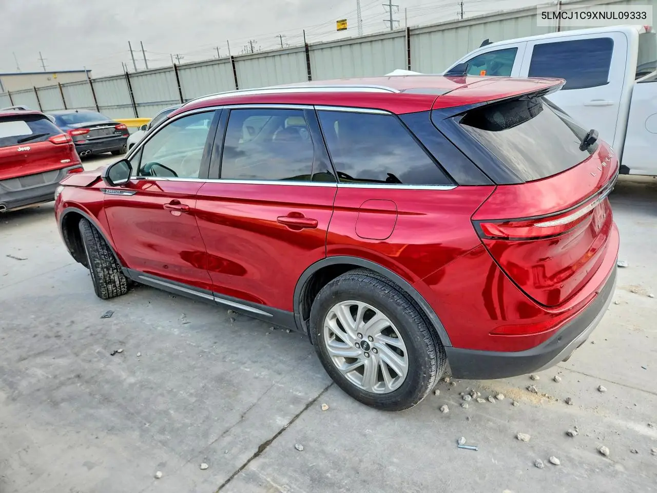 2022 Lincoln Corsair VIN: 5LMCJ1C9XNUL09333 Lot: 60684106