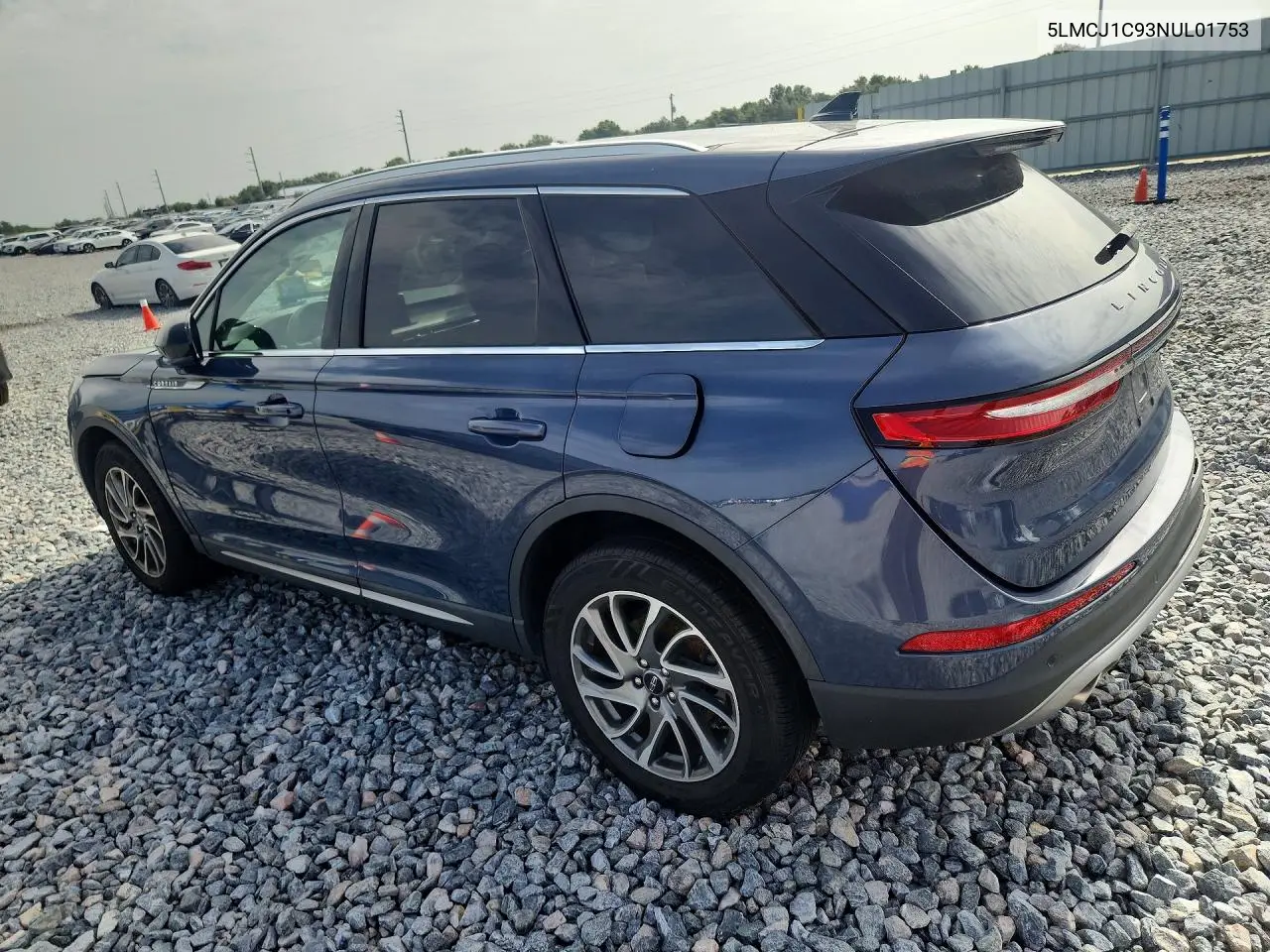 2022 Lincoln Corsair VIN: 5LMCJ1C93NUL01753 Lot: 60784286