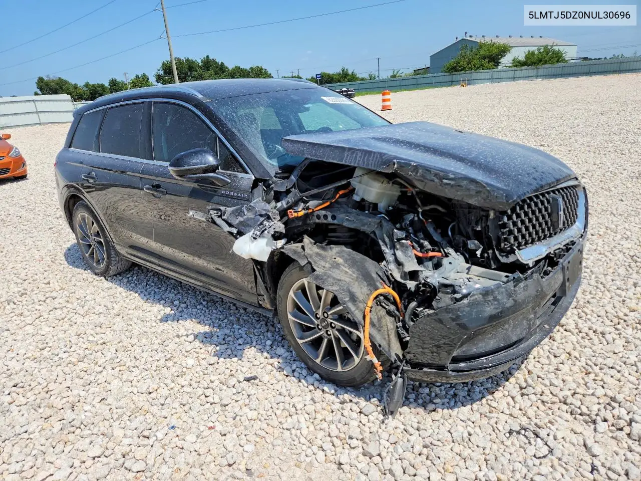 2022 Lincoln Corsair Grand Touring VIN: 5LMTJ5DZ0NUL30696 Lot: 62000686
