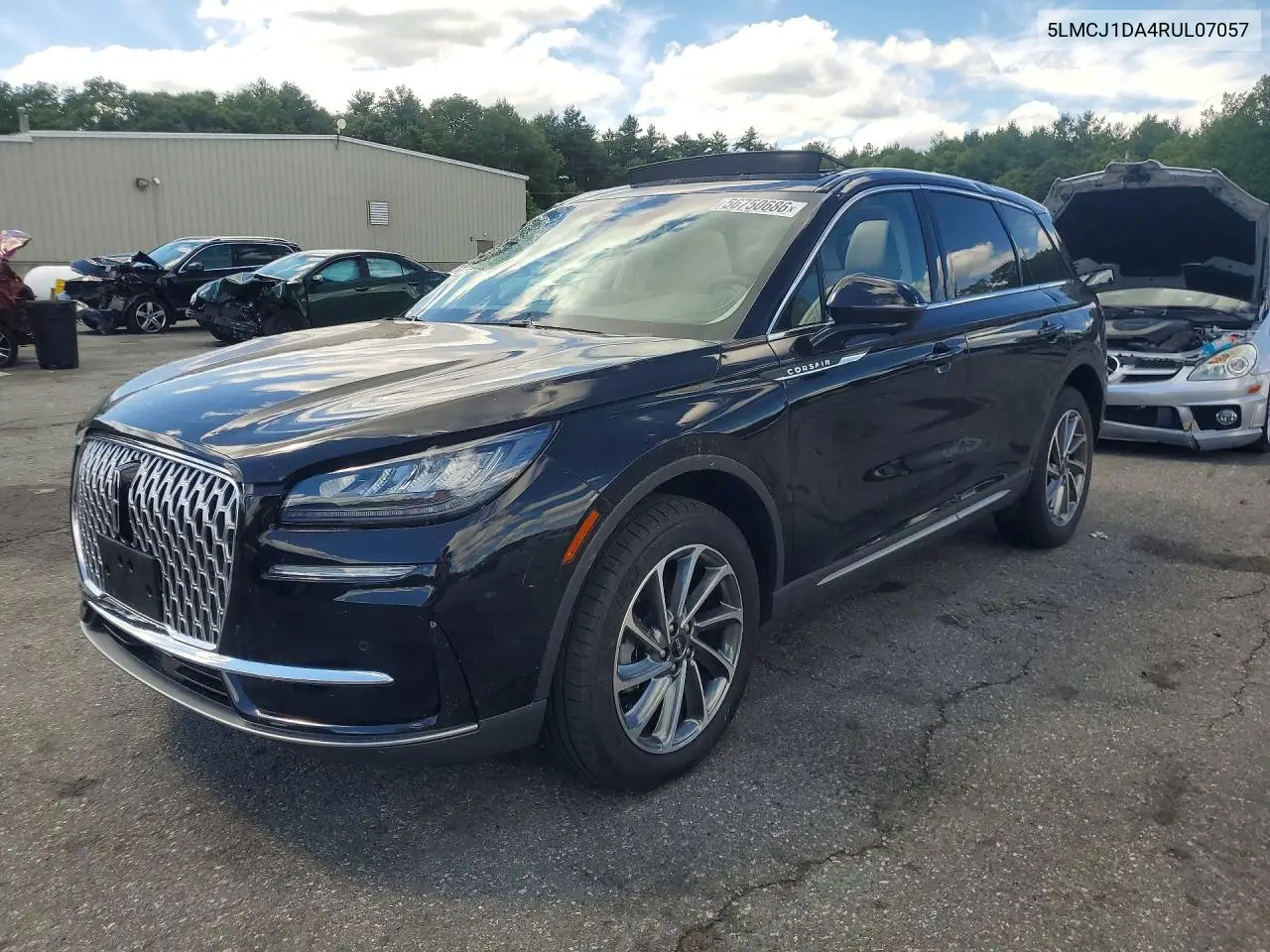 2024 Lincoln Corsair VIN: 5LMCJ1DA4RUL07057 Lot: 56750686