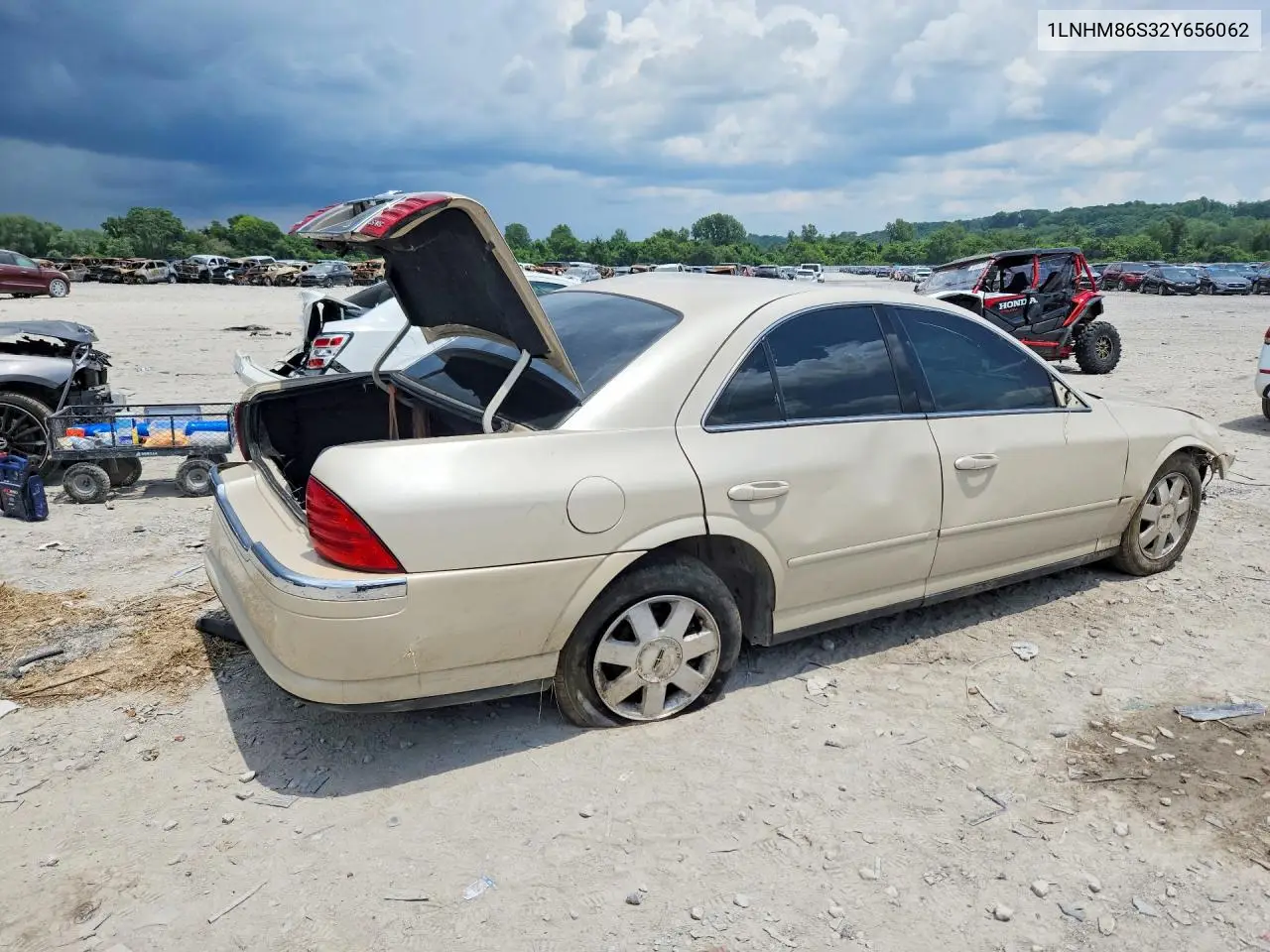 2002 Lincoln Ls VIN: 1LNHM86S32Y656062 Lot: 58819116