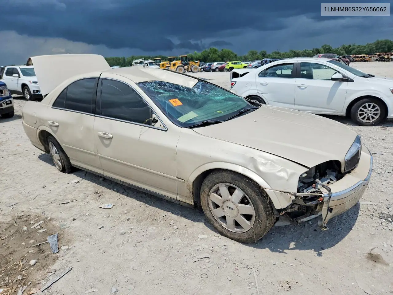 2002 Lincoln Ls VIN: 1LNHM86S32Y656062 Lot: 58819116