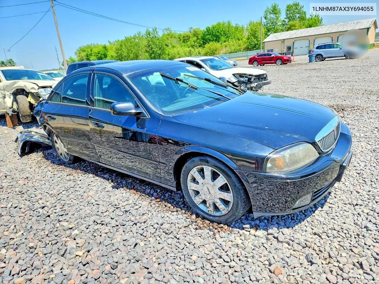 2003 Lincoln Ls VIN: 1LNHM87AX3Y694055 Lot: 53931196