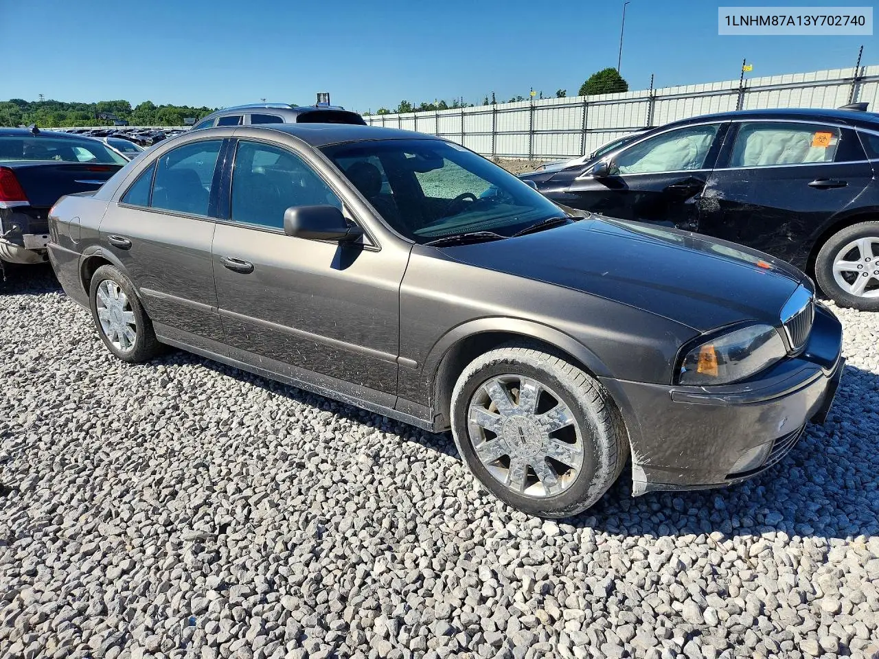 2003 Lincoln Ls VIN: 1LNHM87A13Y702740 Lot: 57039876