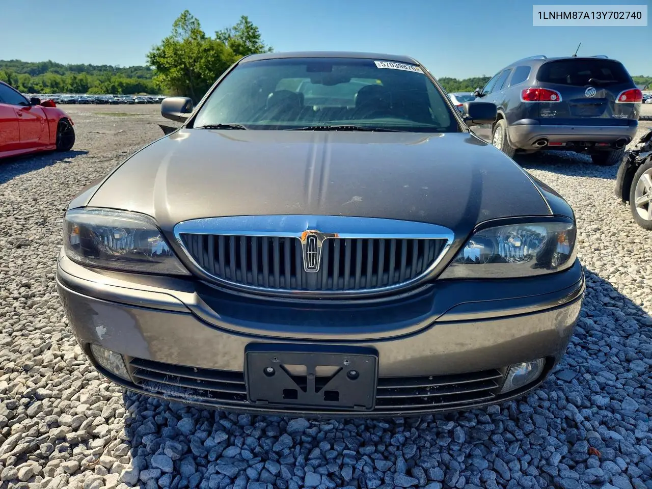 2003 Lincoln Ls VIN: 1LNHM87A13Y702740 Lot: 57039876