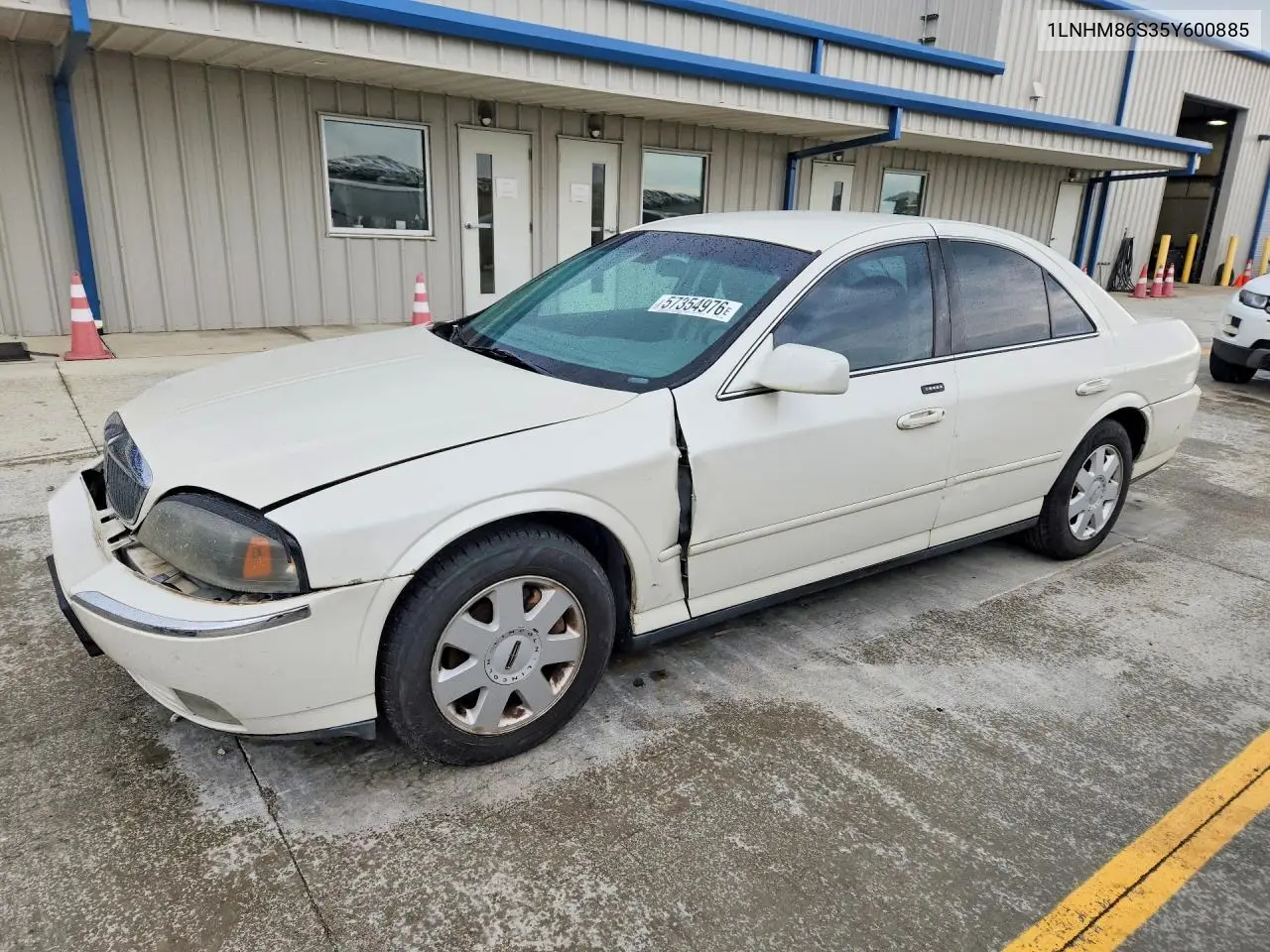 2005 Lincoln Ls VIN: 1LNHM86S35Y600885 Lot: 57354976