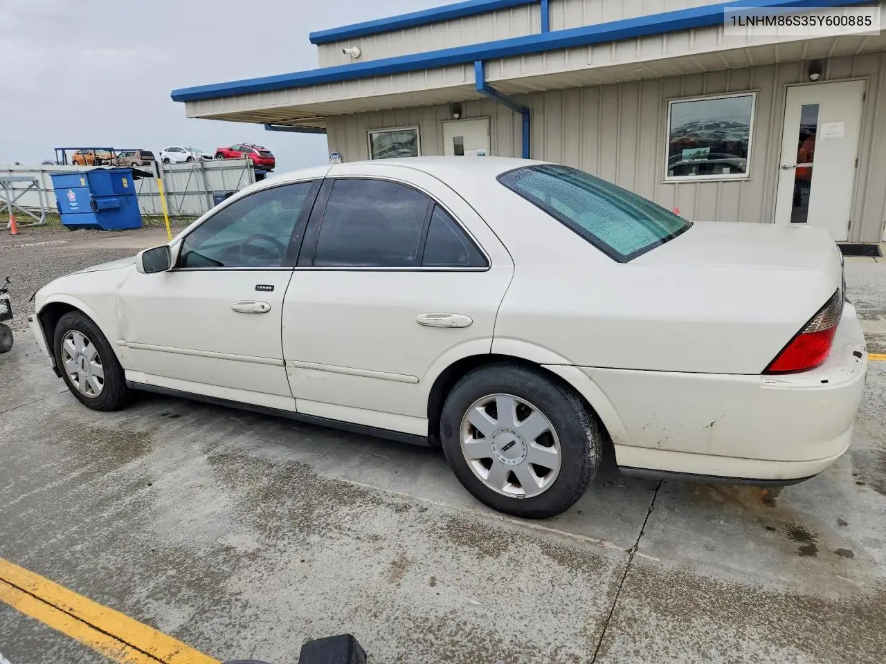 2005 Lincoln Ls VIN: 1LNHM86S35Y600885 Lot: 57354976
