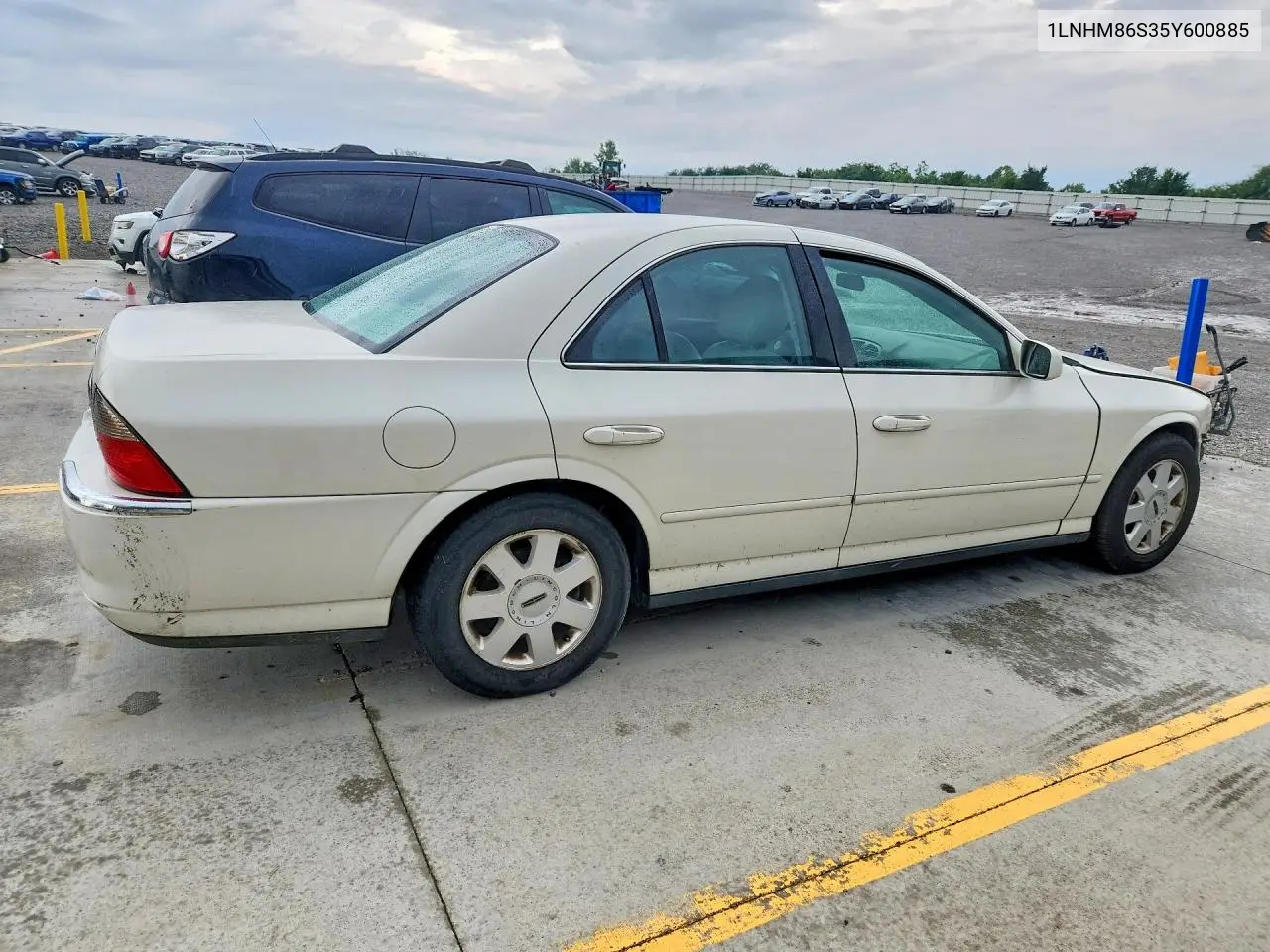 2005 Lincoln Ls VIN: 1LNHM86S35Y600885 Lot: 57354976