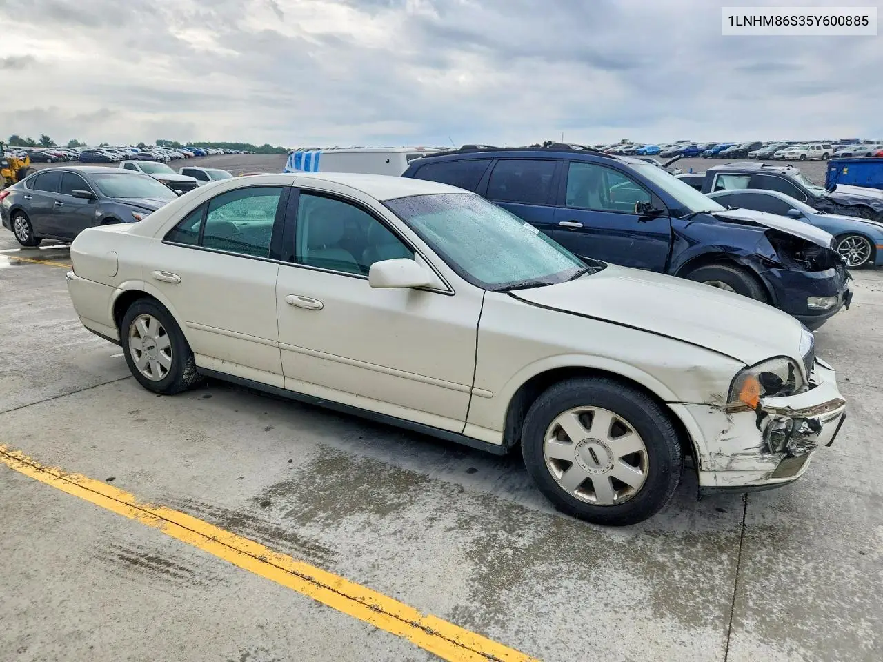 2005 Lincoln Ls VIN: 1LNHM86S35Y600885 Lot: 57354976