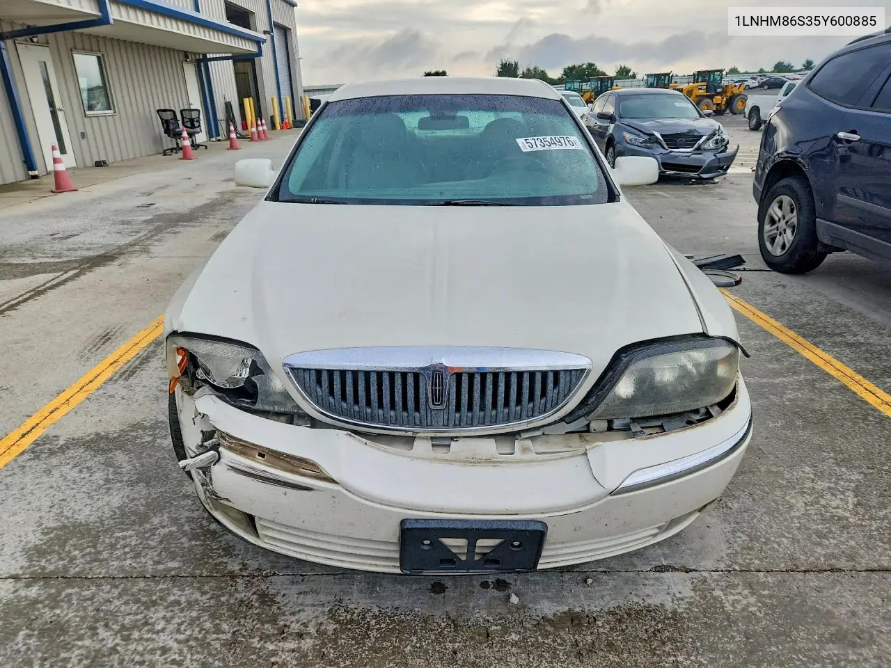 2005 Lincoln Ls VIN: 1LNHM86S35Y600885 Lot: 57354976