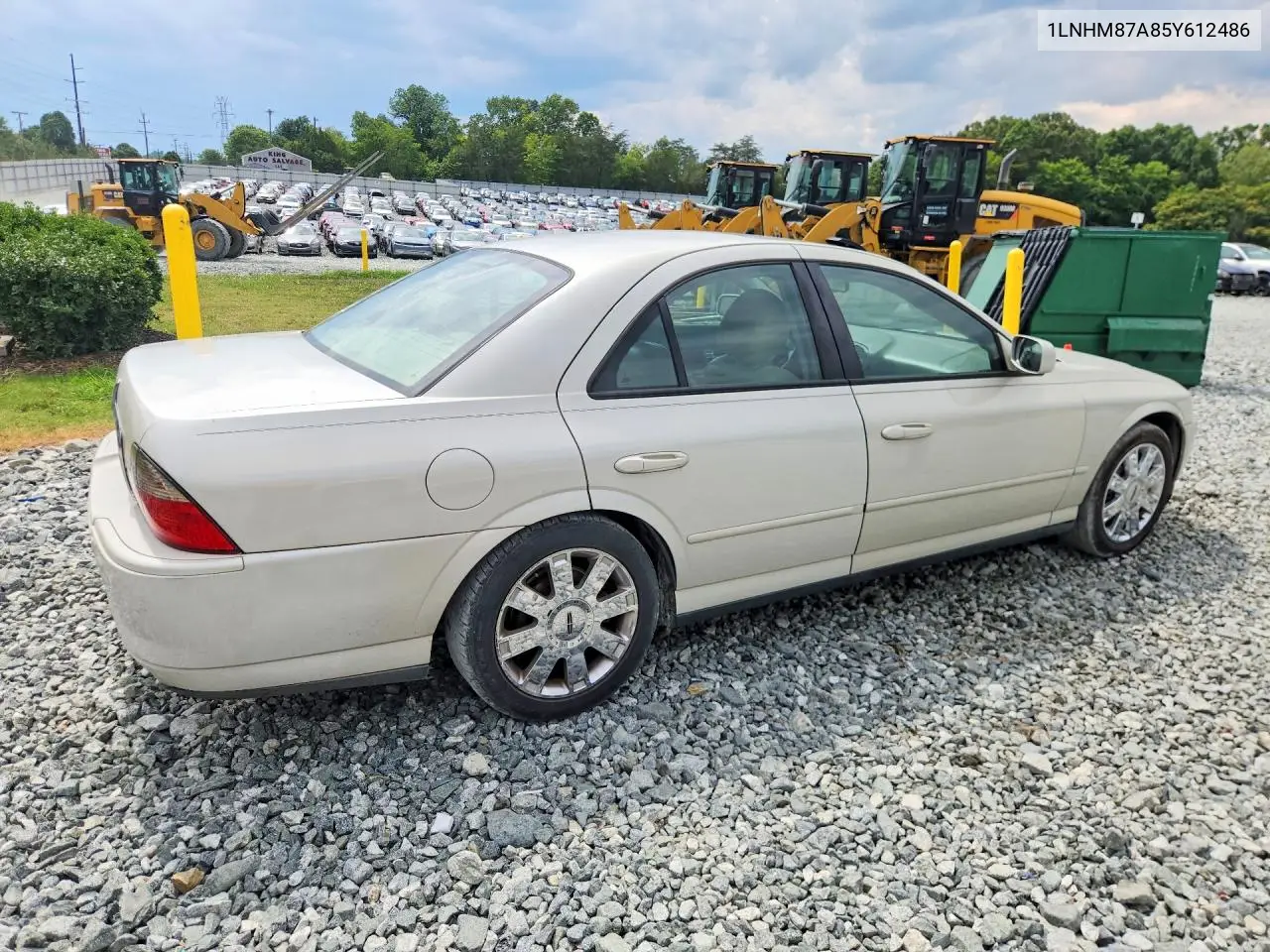 2005 Lincoln Ls VIN: 1LNHM87A85Y612486 Lot: 60999556