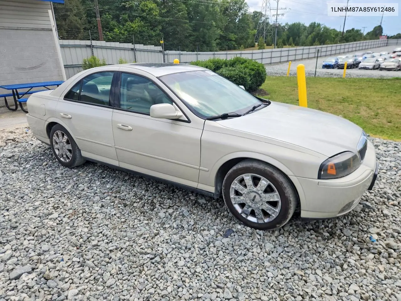 2005 Lincoln Ls VIN: 1LNHM87A85Y612486 Lot: 60999556