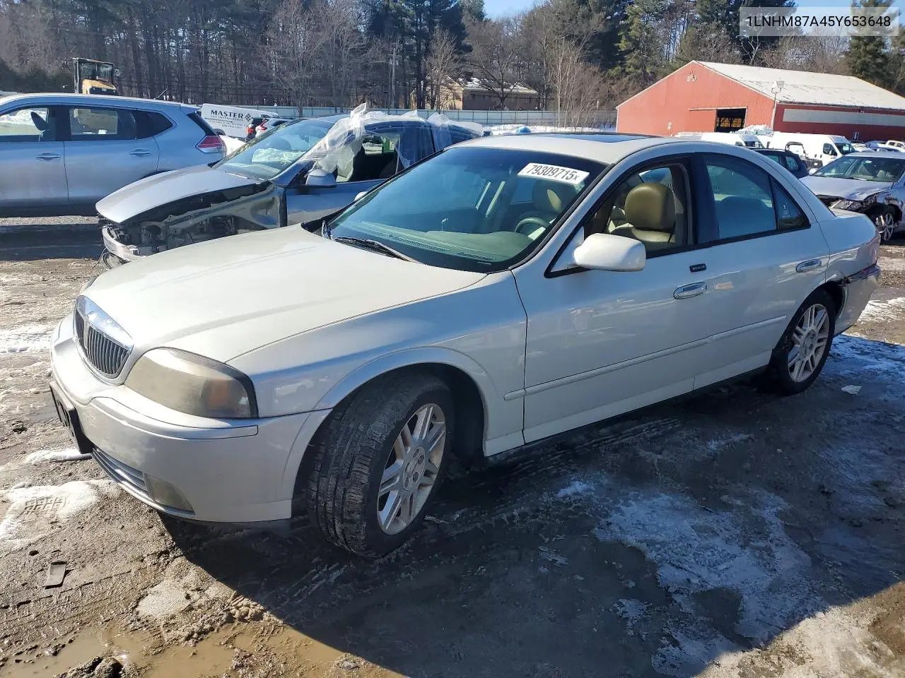2005 Lincoln Ls VIN: 1LNHM87A45Y653648 Lot: 79309715