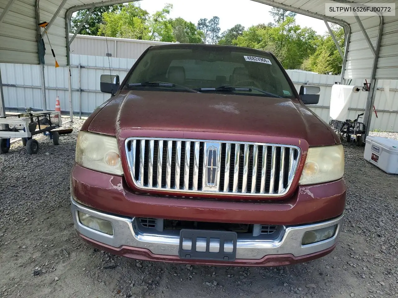 2006 Lincoln Mark Lt VIN: 5LTPW16526FJ00772 Lot: 48824966