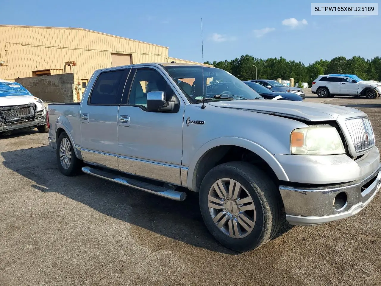 2006 Lincoln Mark Lt VIN: 5LTPW165X6FJ25189 Lot: 57123436