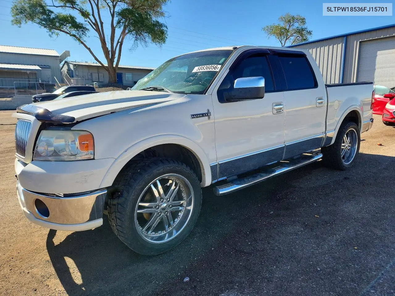 2006 Lincoln Mark Lt VIN: 5LTPW18536FJ15701 Lot: 58836056
