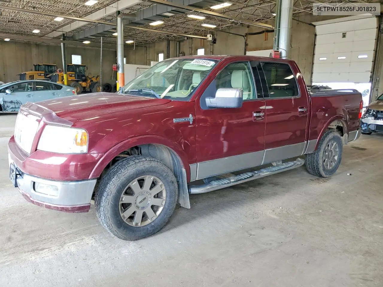 2006 Lincoln Mark Lt VIN: 5LTPW18526FJ01823 Lot: 59531916