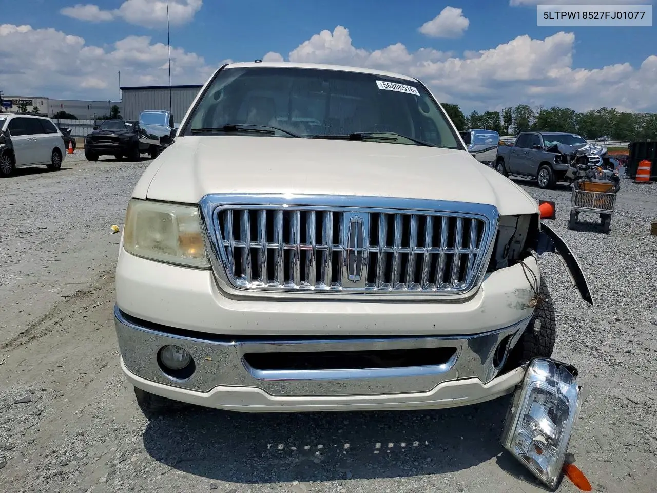 2007 Lincoln Mark Lt VIN: 5LTPW18527FJ01077 Lot: 56808516
