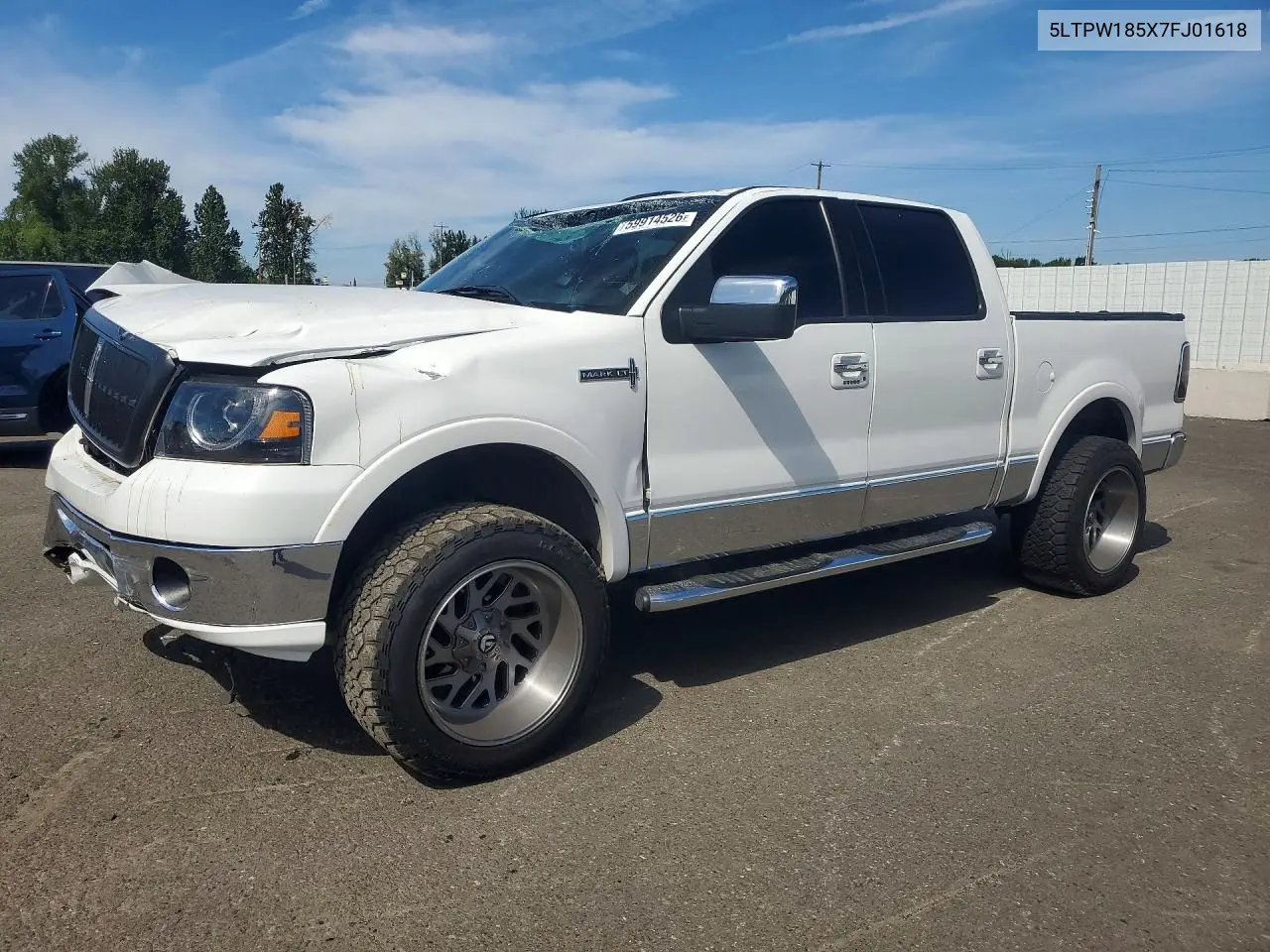 2007 Lincoln Mark Lt VIN: 5LTPW185X7FJ01618 Lot: 59914526
