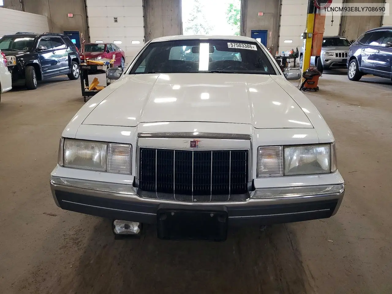1990 Lincoln Mark Vii Lsc VIN: 1LNCM93E8LY708690 Lot: 57503386