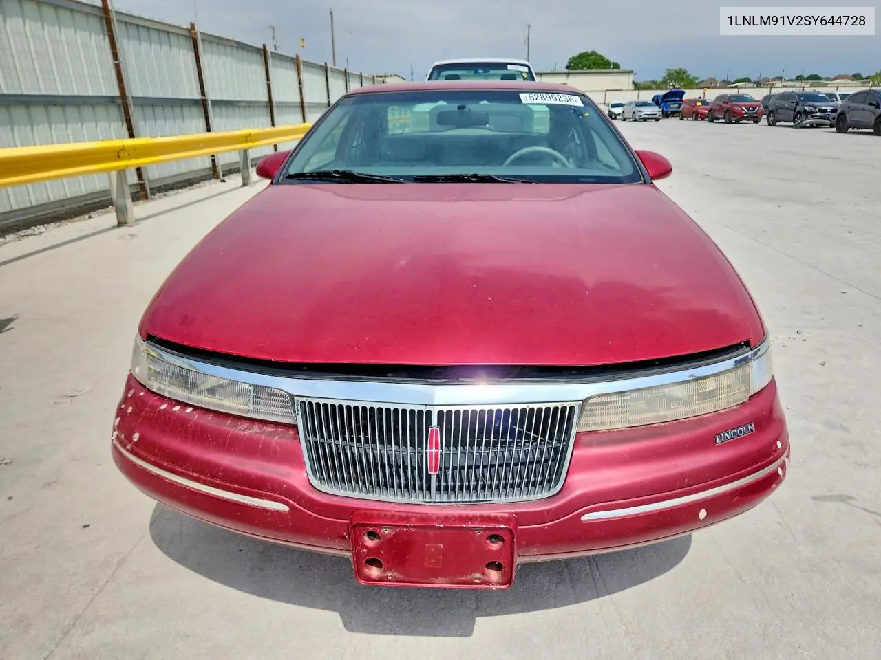 1995 Lincoln Mark Viii Base VIN: 1LNLM91V2SY644728 Lot: 52899236