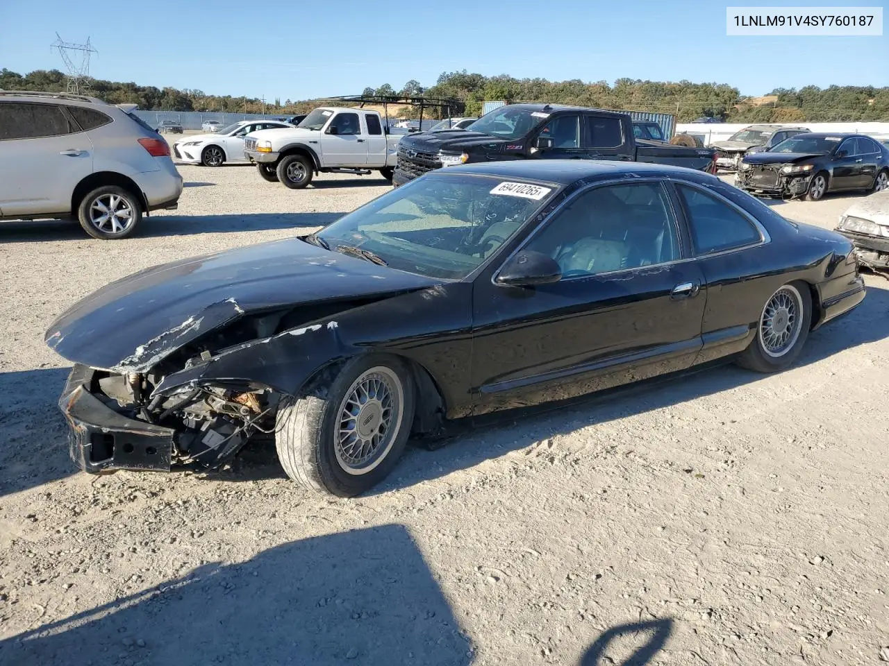 1995 Lincoln Mark Viii Base VIN: 1LNLM91V4SY760187 Lot: 69410265