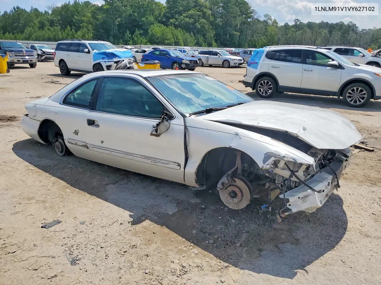 1997 Lincoln Mark Viii VIN: 1LNLM91V1VY627102 Lot: 59164026