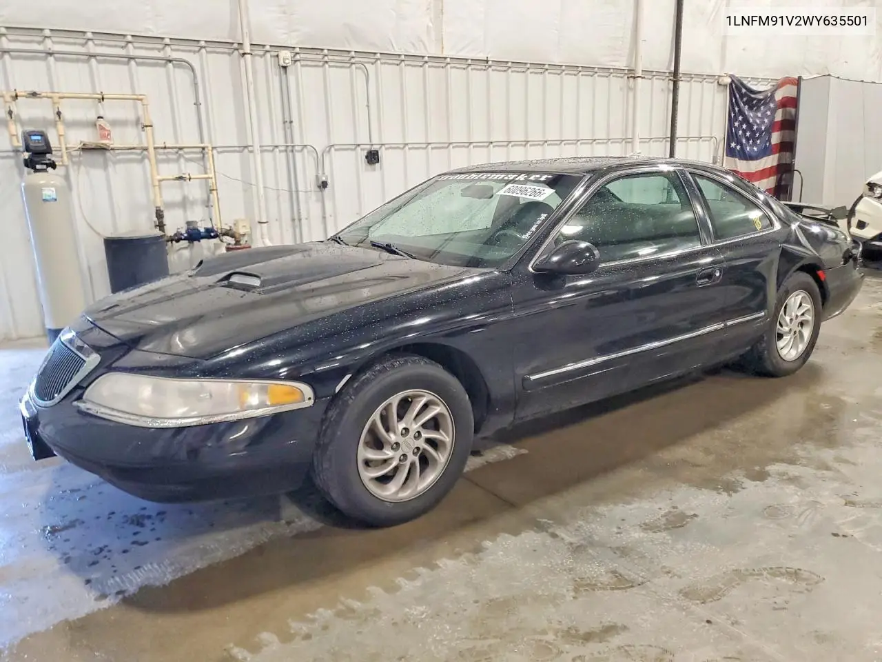 1998 Lincoln Mark Viii VIN: 1LNFM91V2WY635501 Lot: 60096266