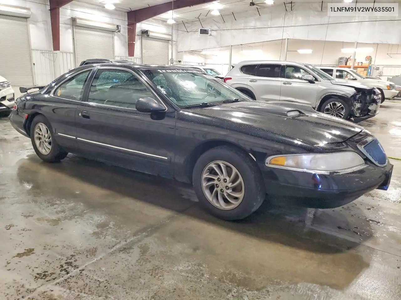 1998 Lincoln Mark Viii VIN: 1LNFM91V2WY635501 Lot: 60096266