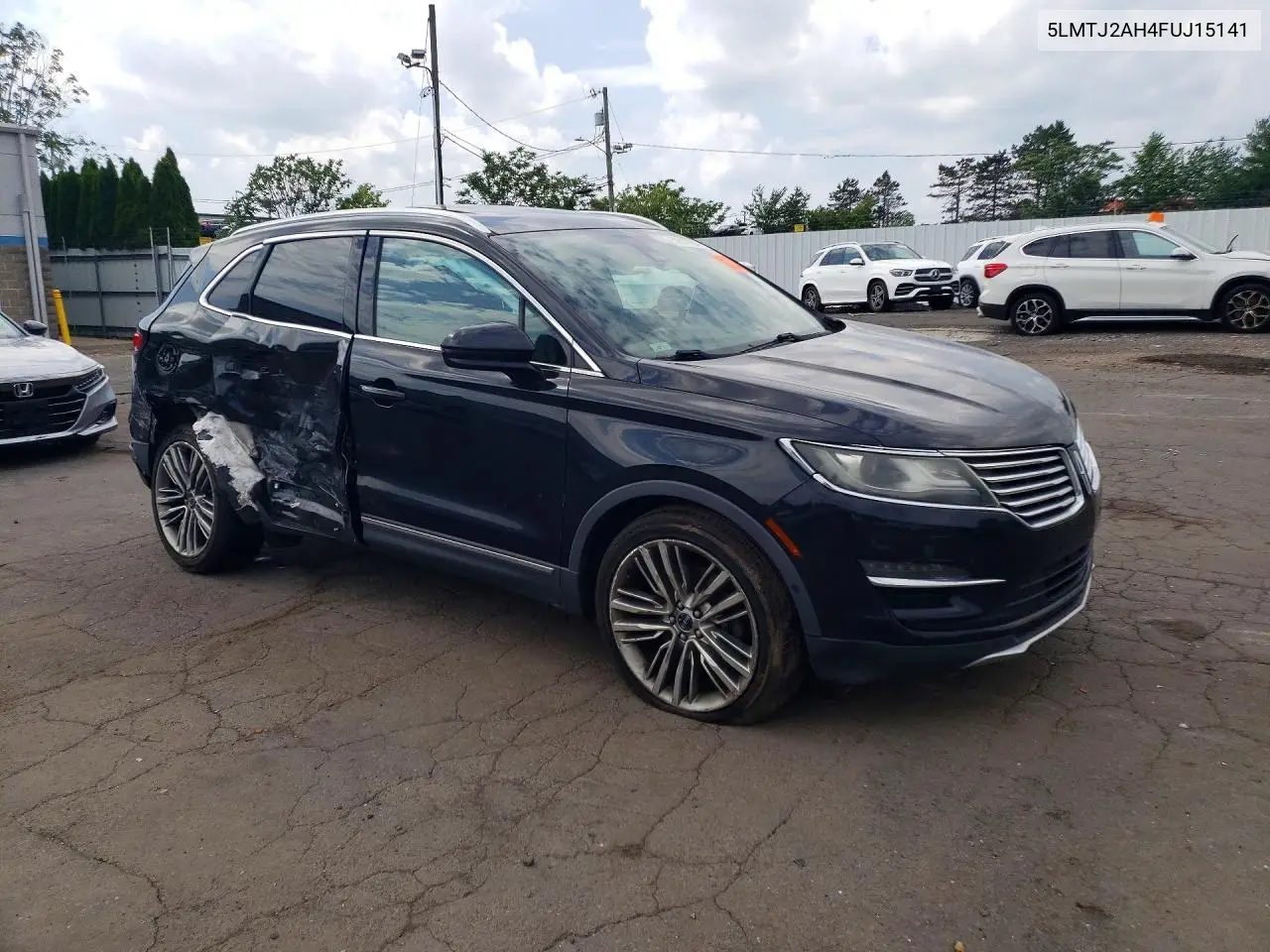 2015 Lincoln Mkc VIN: 5LMTJ2AH4FUJ15141 Lot: 59817926