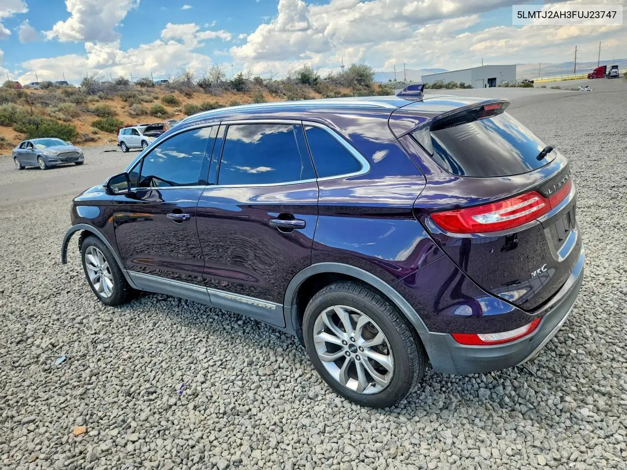 2015 Lincoln Mkc VIN: 5LMTJ2AH3FUJ23747 Lot: 61173986