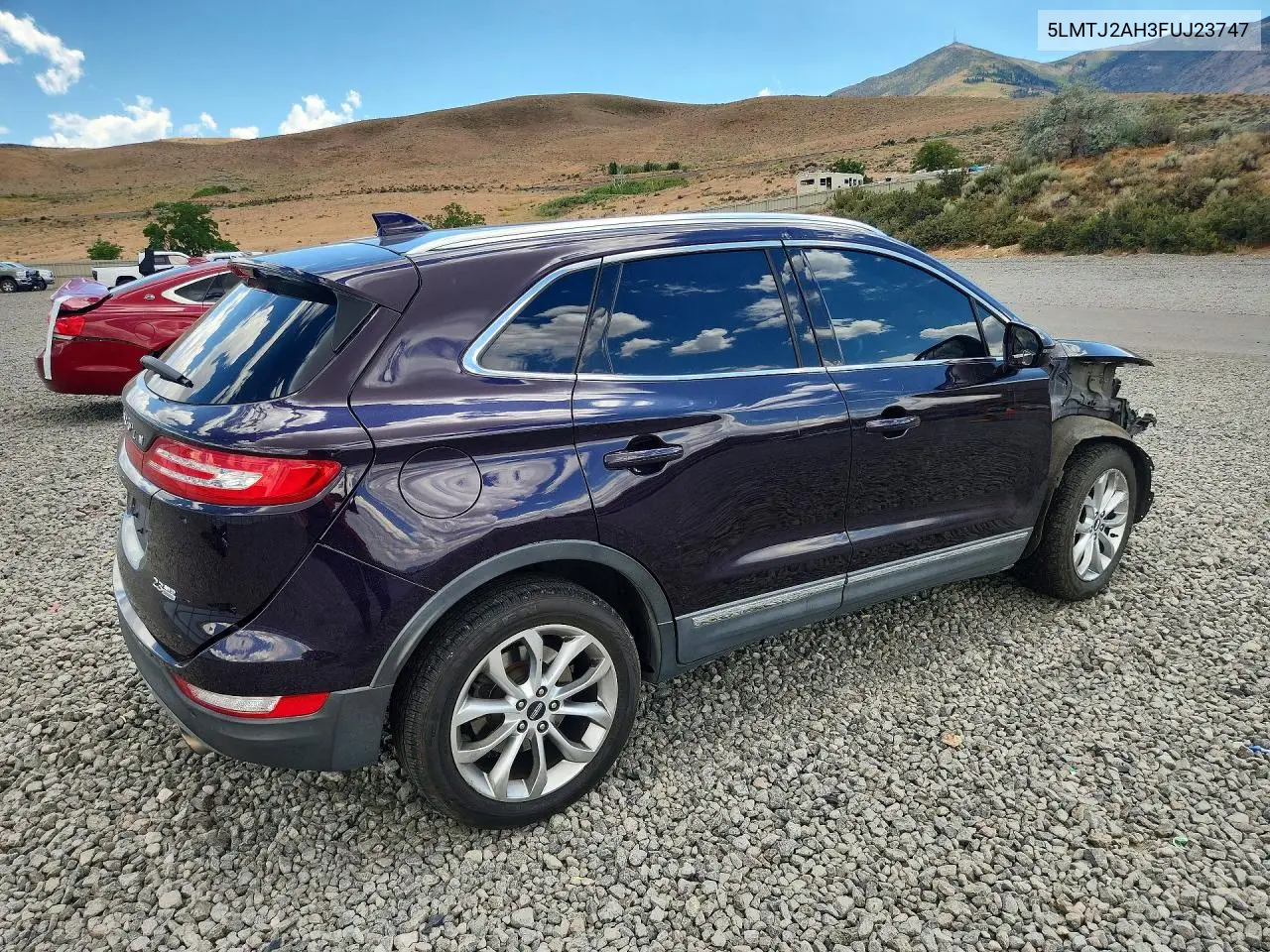 2015 Lincoln Mkc VIN: 5LMTJ2AH3FUJ23747 Lot: 61173986