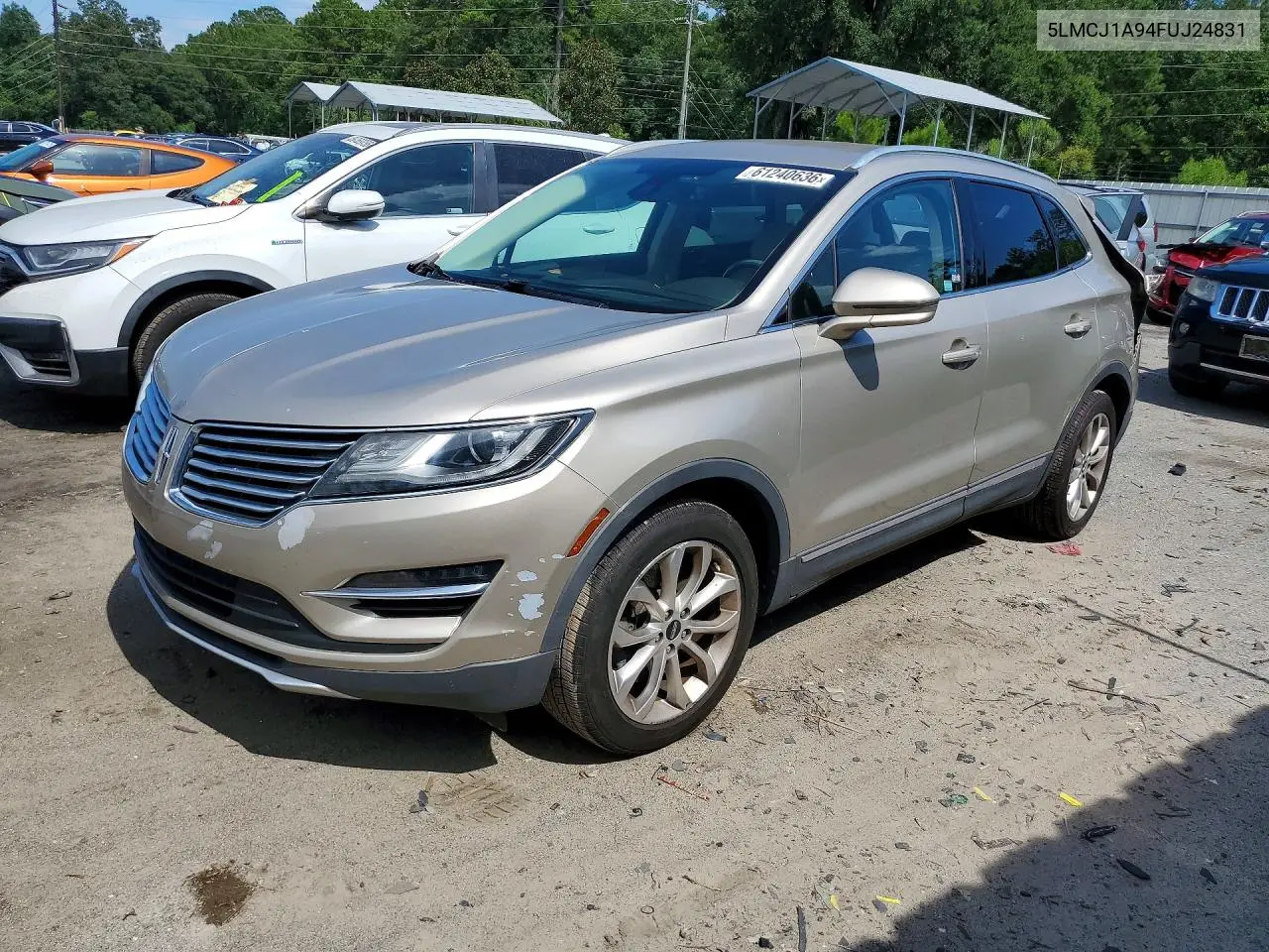 2015 Lincoln Mkc VIN: 5LMCJ1A94FUJ24831 Lot: 61240636