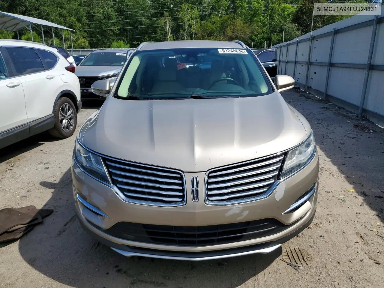 2015 Lincoln Mkc VIN: 5LMCJ1A94FUJ24831 Lot: 61240636