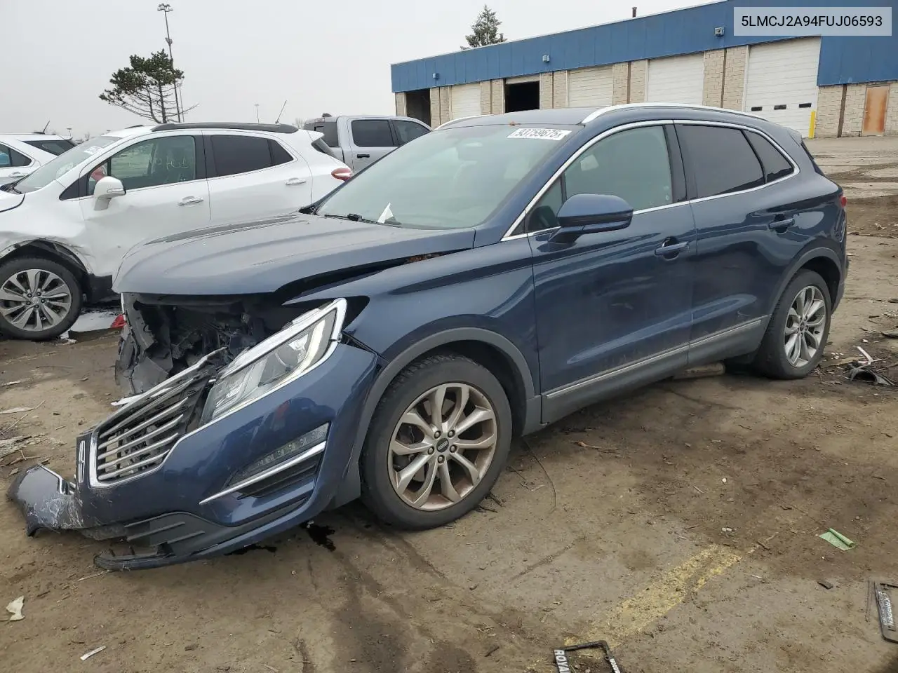 5LMCJ2A94FUJ06593 2015 Lincoln Mkc