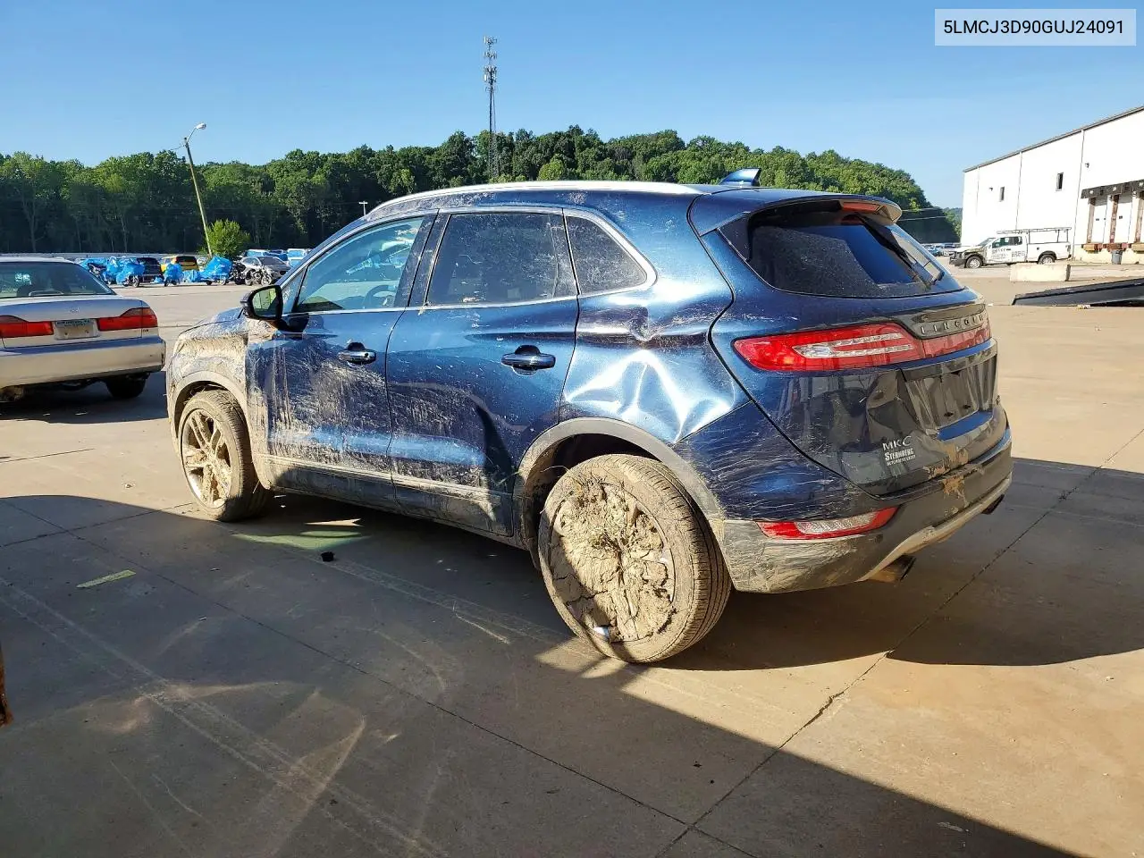 2016 Lincoln Mkc Reserve VIN: 5LMCJ3D90GUJ24091 Lot: 56147506