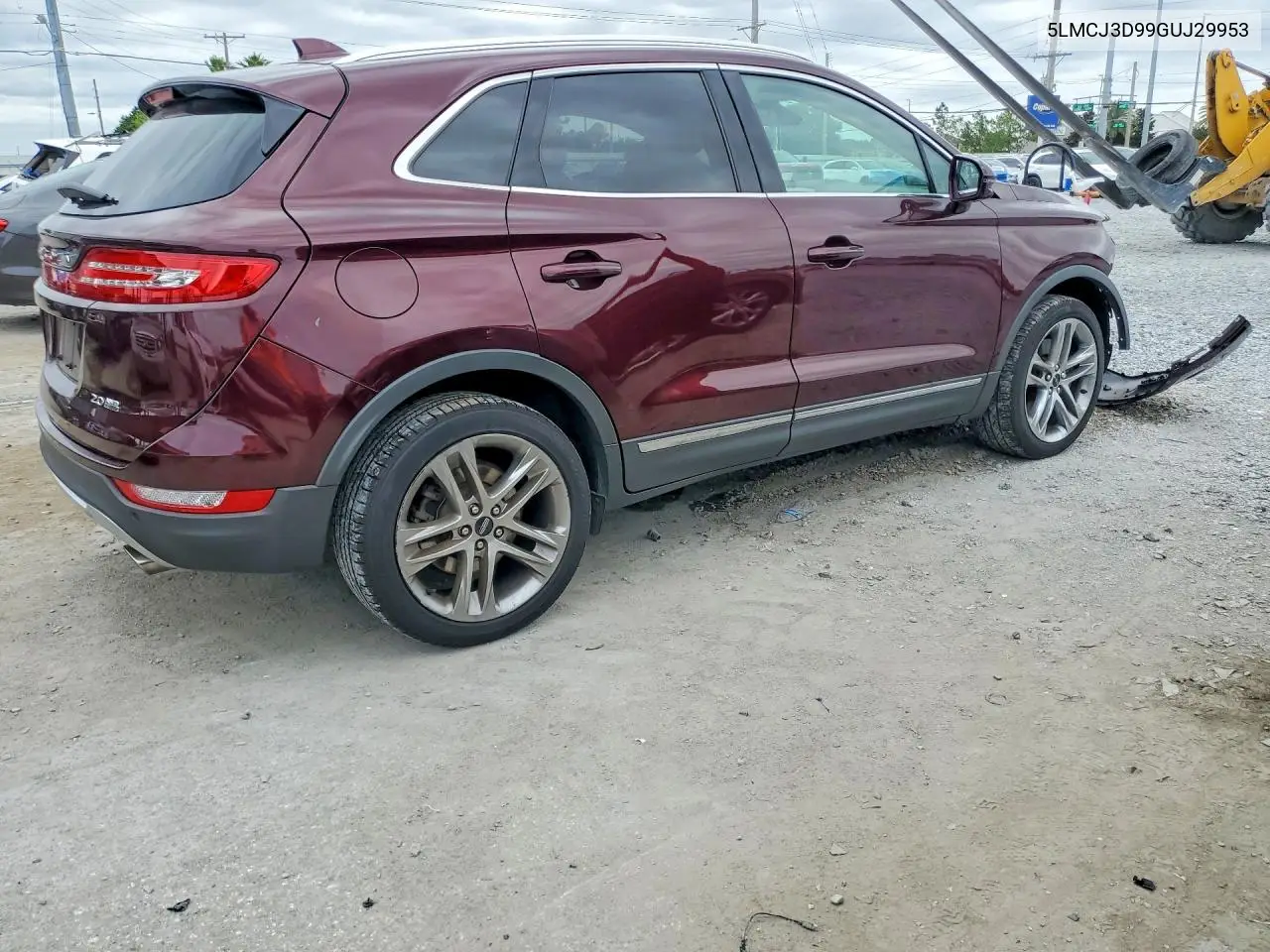 2016 Lincoln Mkc Reserve VIN: 5LMCJ3D99GUJ29953 Lot: 56290766