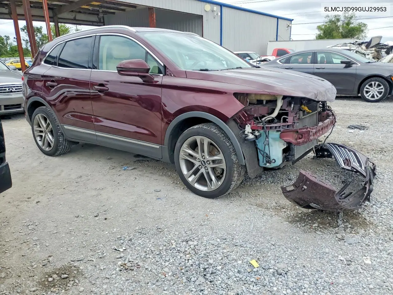 2016 Lincoln Mkc Reserve VIN: 5LMCJ3D99GUJ29953 Lot: 56290766