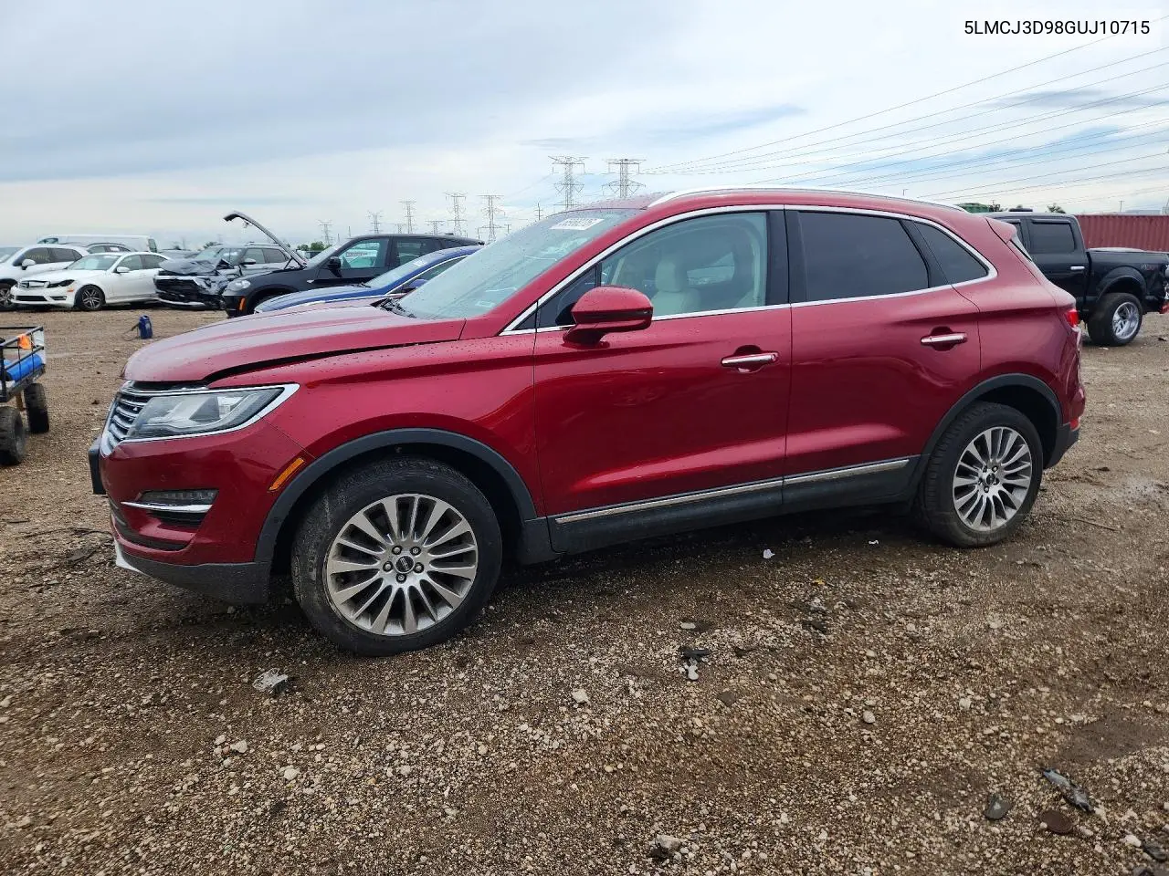2016 Lincoln Mkc Reserve VIN: 5LMCJ3D98GUJ10715 Lot: 56968276