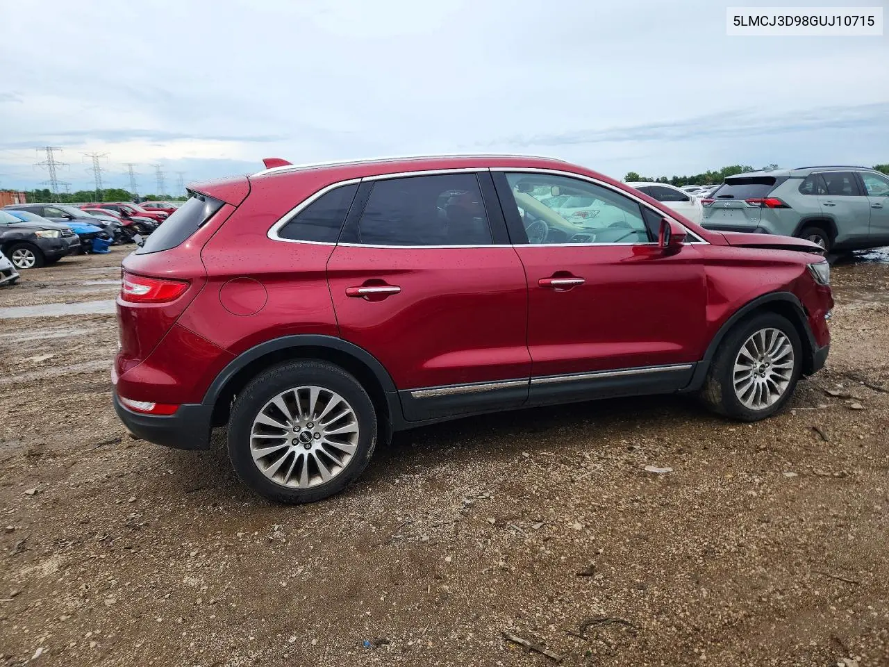 2016 Lincoln Mkc Reserve VIN: 5LMCJ3D98GUJ10715 Lot: 56968276