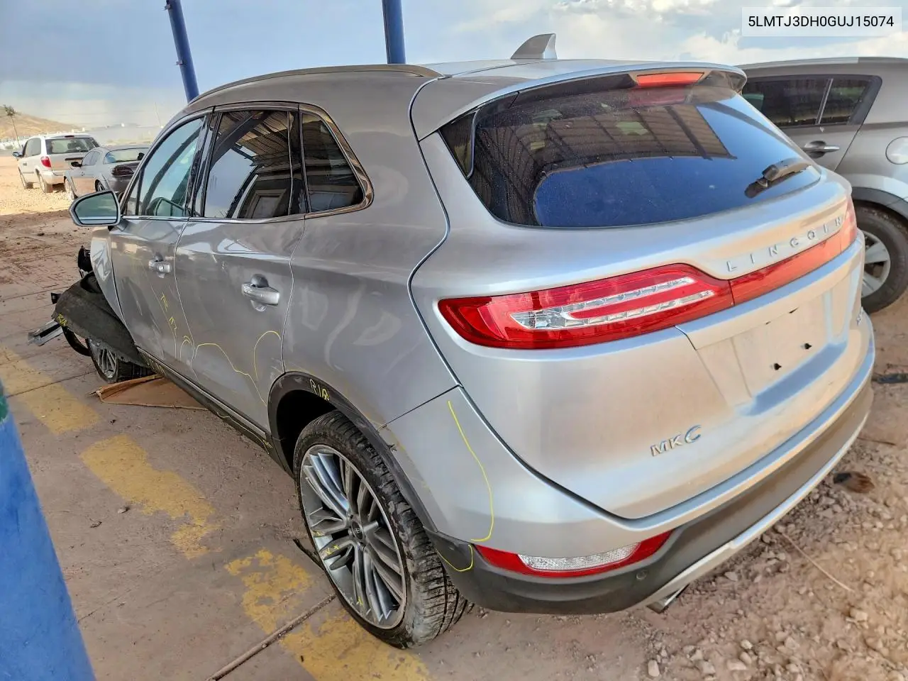 2016 Lincoln Mkc Reserve VIN: 5LMTJ3DH0GUJ15074 Lot: 57543976