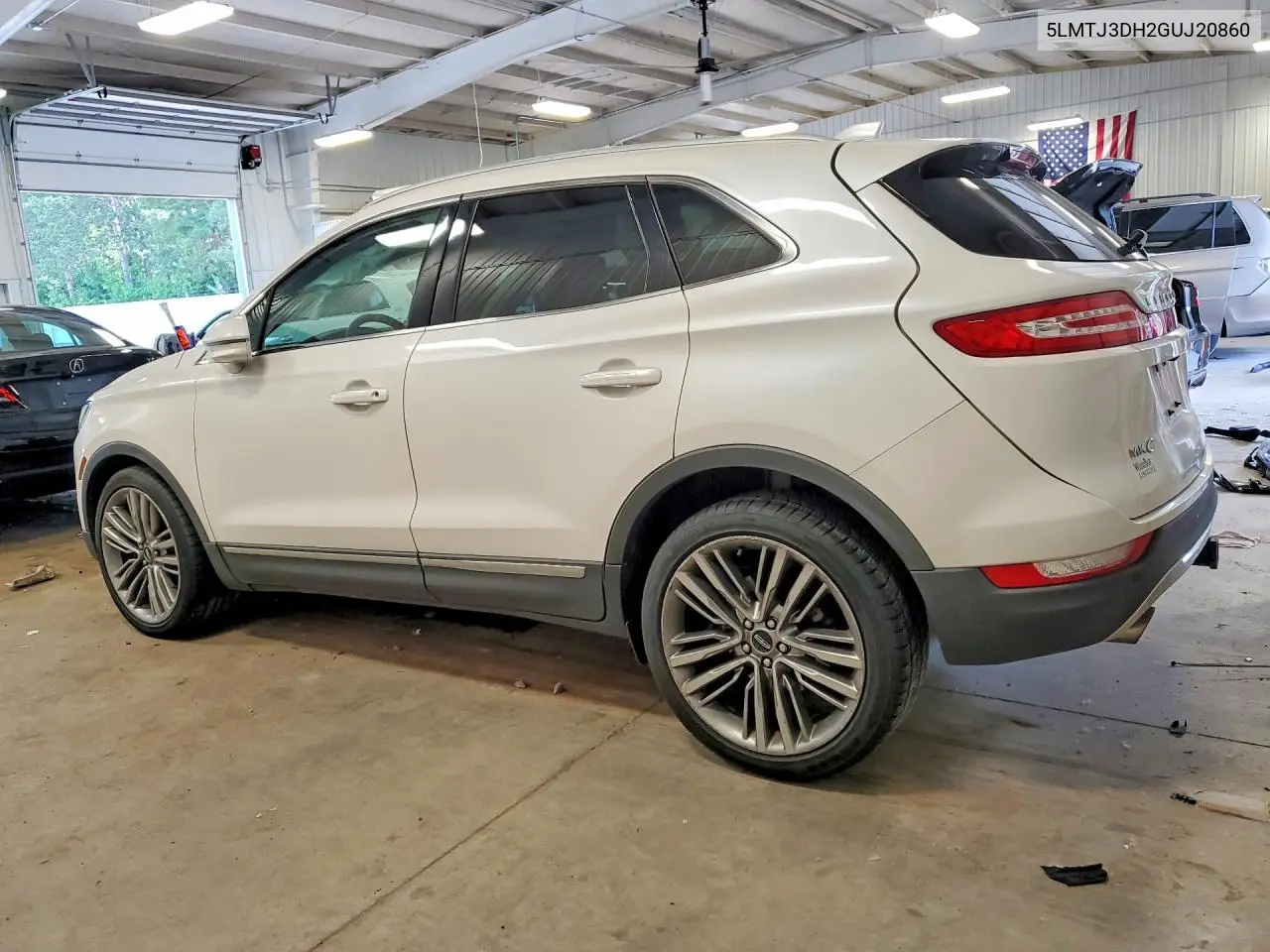 2016 Lincoln Mkc Reserve VIN: 5LMTJ3DH2GUJ20860 Lot: 58801736